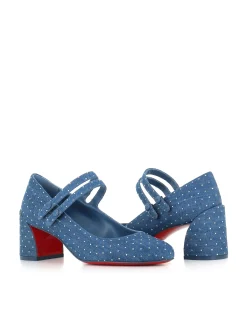 Décolletè Miss Jane Plum Strass 55